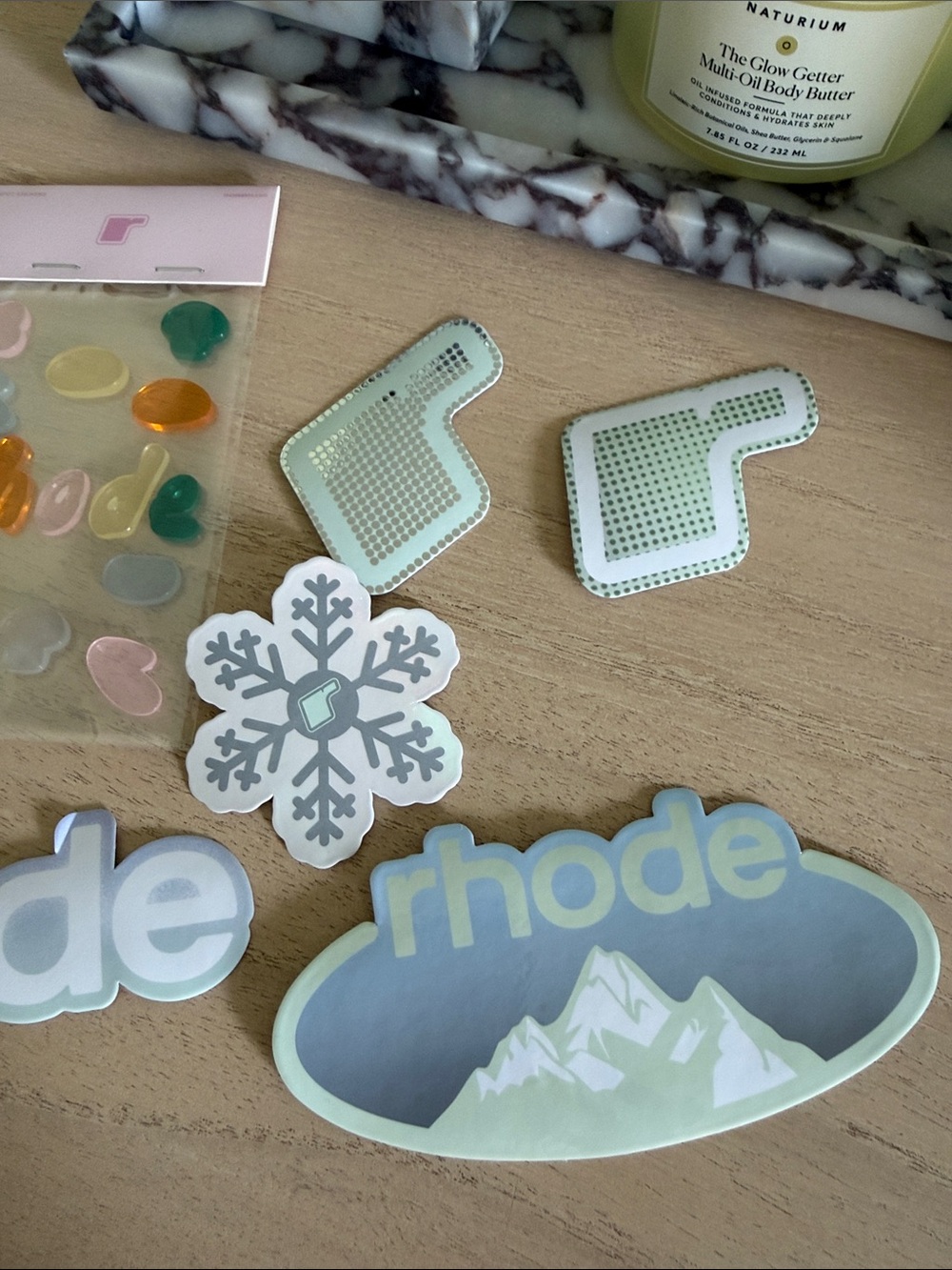 RHODE magnetic lipgloss case with free stickers - Picture 7 of 9